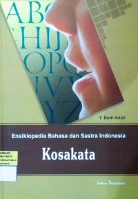 Ensiklopedi Bahasa dan Sastra Indonesia: Kosakata
