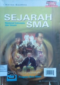 Image of Sejarah SMA Kelas XII Nasional Indonesia & Umum