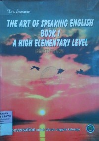 Image of The Art of Speaking English Book I A High elementari level