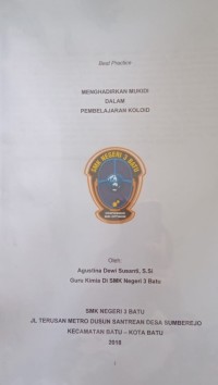 Image of Best Practice Menghadirkan Mukidi dalam Pembelajaran Koloid