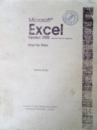 Microsoft Excel Version 2002: Step by Step