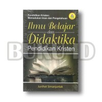 Image of Ilmu Belajar dan Didaktika Pendidikan Kristen