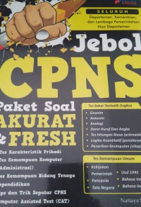 Image of Jebol CPNS Paket Soal Akurat & Fresh