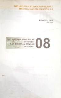 Image of Melakukan Koneksi Internet Menggunakan Knoppix 3.8