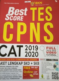 Best Score Tes CPNS CAT 2019 2020