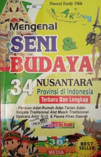 Mengenal Seni dan Budaya: 34 Nusantara Provinsi di Indonesia Terbaru dan Lengkap