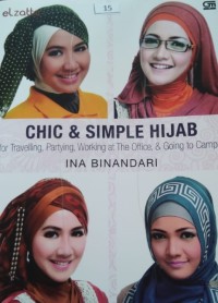 Chic & simple Hijab for Traveling, Partying, Working at the Office, Going to Campus